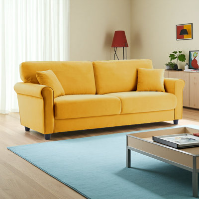Canapé moderne à deux places de 81 po, canapé confortable à deux places, causeuse pour salon, appartement, bureau