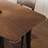 Sintered stone with solid wood dining table set-110399704