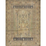 Antique Panderma Kayseri Turkish Knotted Rug