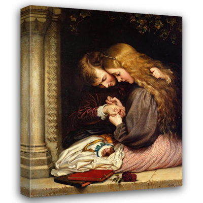 "The Thorn" par Charles West Cope - Art mural sur toile tendue avec châssis