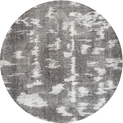 Tapis contemporain gris