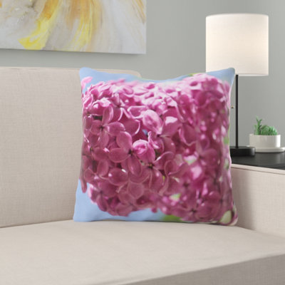 Coussin lilas