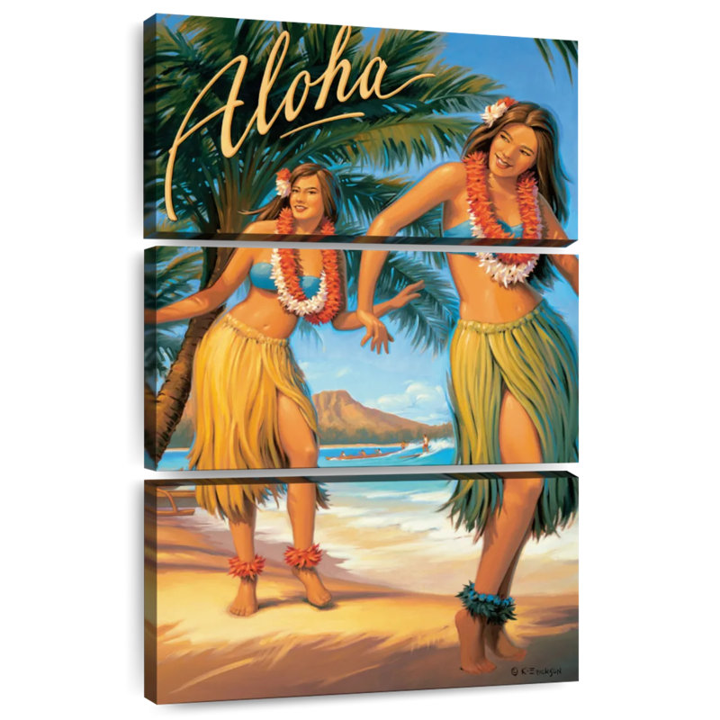 Enn Aloha Hawaii IV, H 74 po x l 48 po