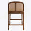 Ensemble de 2 tabourets de comptoir en bois Tatti