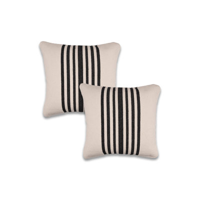 Housse et insert de coussin carré 100% coton