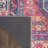 Machine Washable Southwestern Navy/Muted Red/Beige Area Rug-704982293