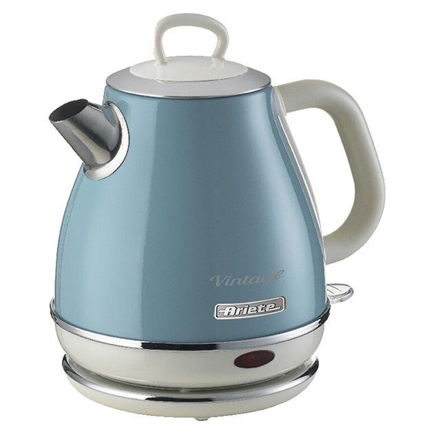 Ariete Vintage 1L Kettle Cream, Blue