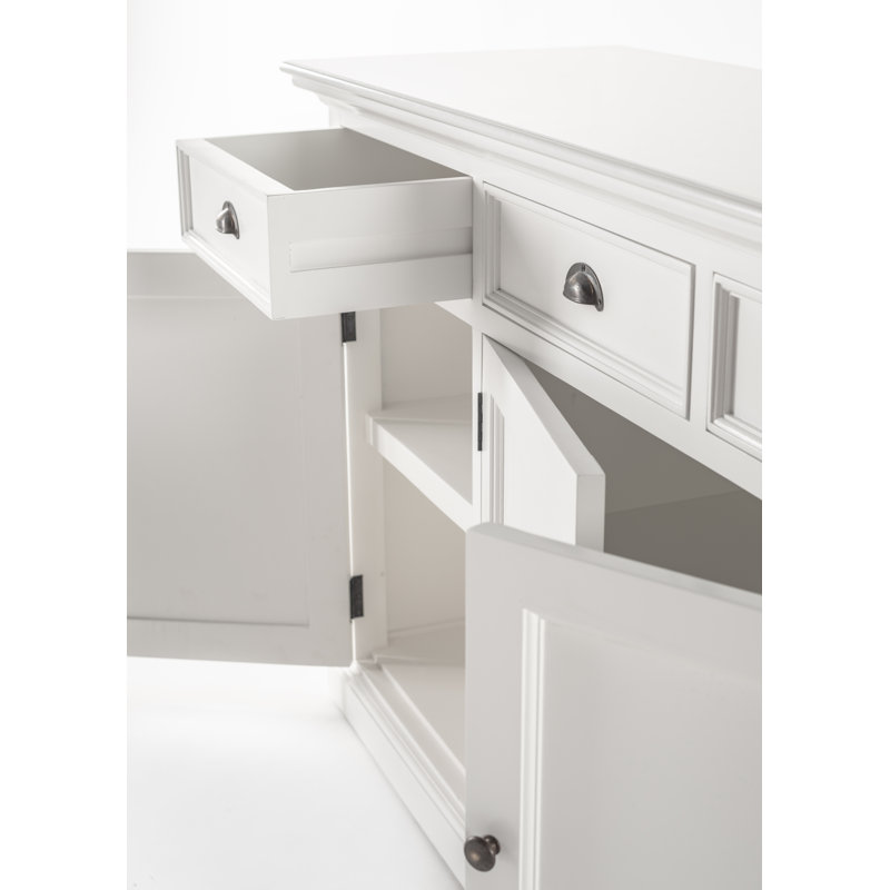Alfreida 78.74'' Sideboard, White