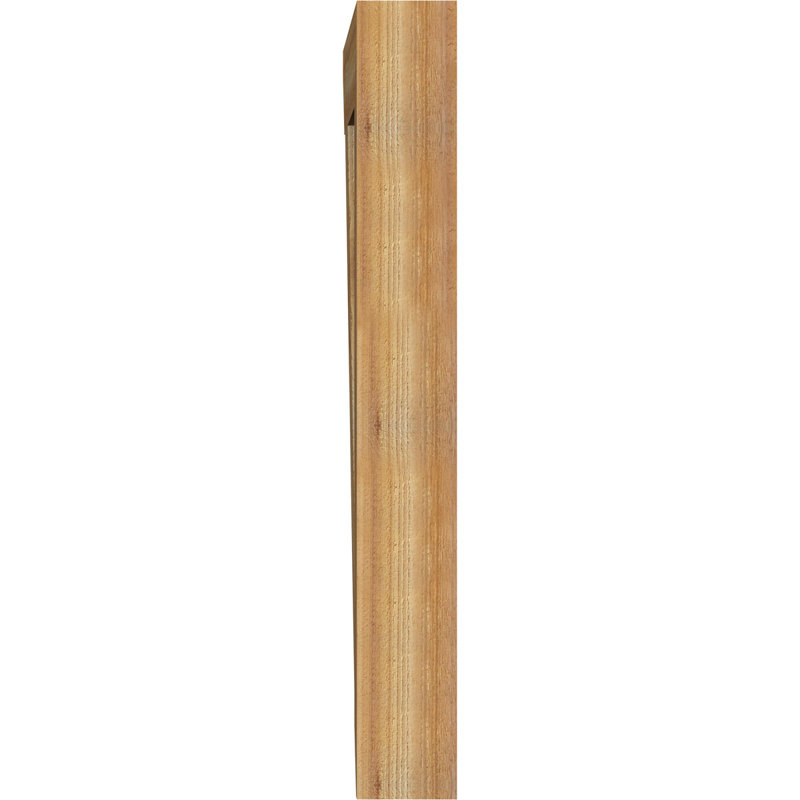 Support de sciage brut à lattes 6 po x P 36 po x H 48 po, Western Red Cedar, Cèdre rouge, H 48 po x l 6 po x P 36 po