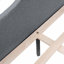Lit plateforme tapissier Charletta