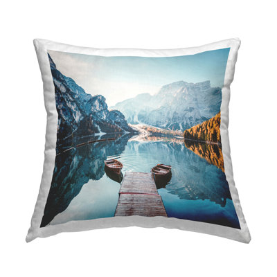 Coussin Lake Dock Mountain