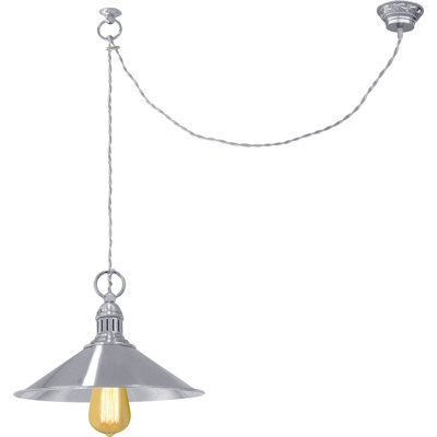 Mccauley 1 - Light Chrome Cone Pendant