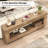 78 Inch Extra Long Console Table For Entryway, 2-Tier Sofa Table Behind Couch With Storage Shelfor Living Room, Foyer, Hallway-1971549075