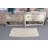 Small Vintage Turkish Rug in Beige Wool Ideal for Door Mat and Bright Office Outdoor Use Featuring Handwoven and Natural Tribal Pattern