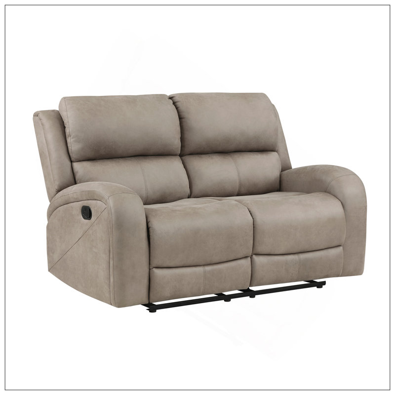 Causeuse inclinable double luxueuse 1pc