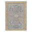 Rug & Kilim’S Khotan Samarkand Style Rug In Blue With Floral Medallions-1958923138