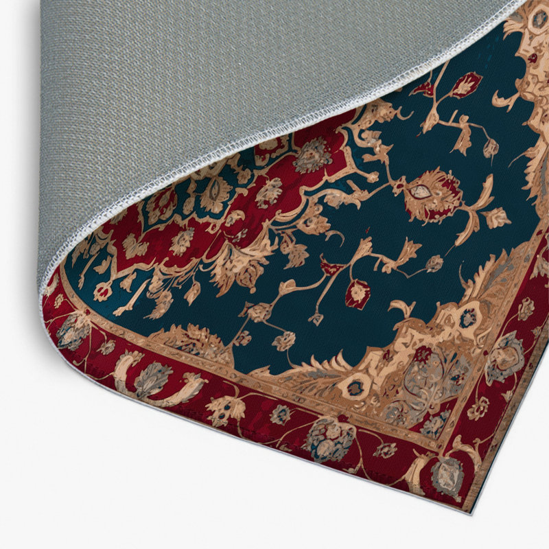 Tapis d'intérieur et d'extérieur Tabriz, Rectangulaire 8 pi x 10 pi