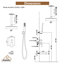 Robinet de baignoire et de douche avec valve brute-61171975