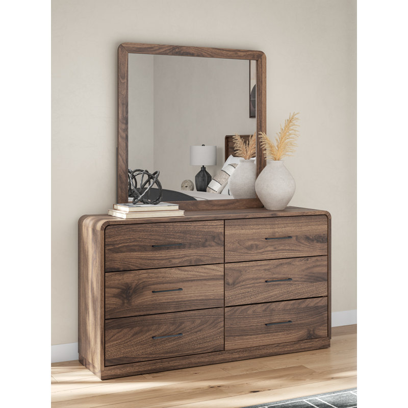 Commode et miroir Hollinaze