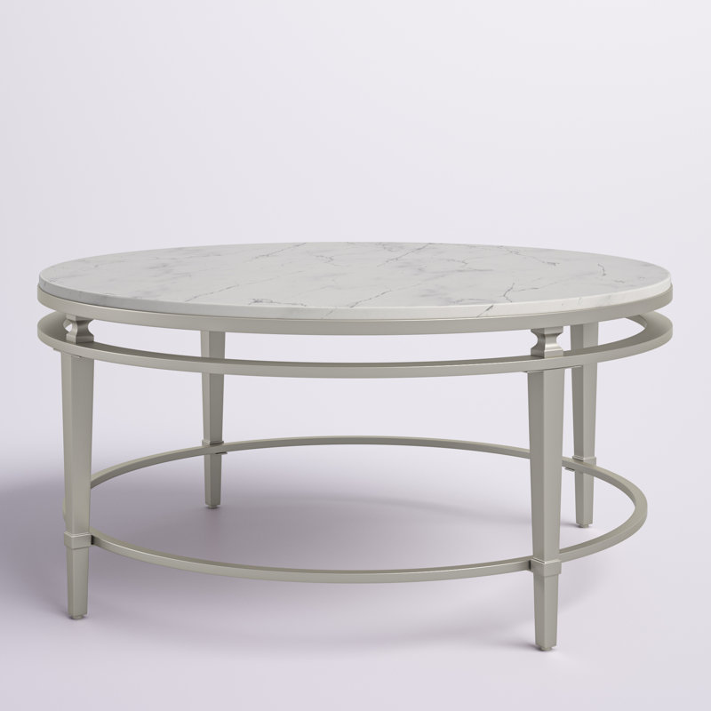 Kerri Marble Top Single Coffee Table