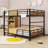 Metal Bunk Bed With Slats And Ladder-1032767038-1032767039