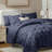 Bed-in-a-Bag Pinch Pleat Comforter Set with Bed Sheets & Down Alternative Pillows-115707315-115707308