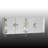 70.9'' Mirrorred Modern Console Table