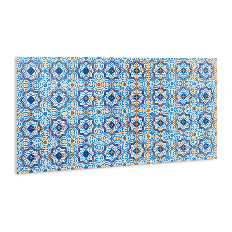 Kaori 50x100 cm Pvc Singular Tile in Blue