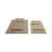 Elegant Glass Serving Trays With Modern Handles - Decorative And Functional Tabletop Display - Stylish And Versatile Accent Set Of 2-370699638
