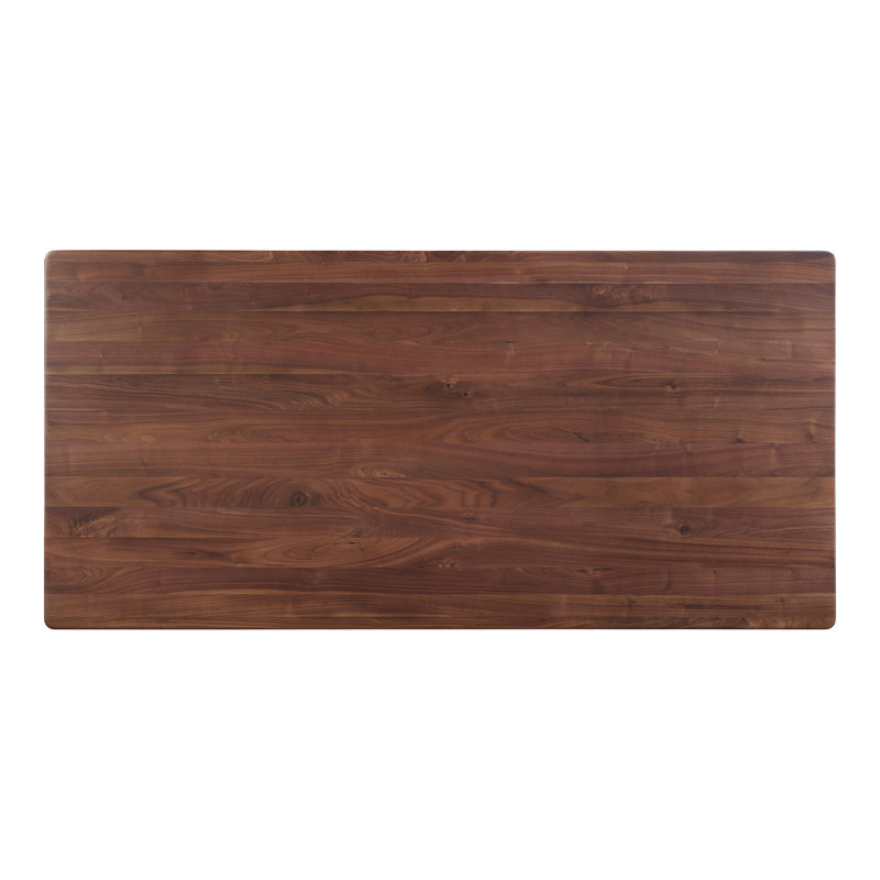Longfellow Solid Wood Dining Table, Walnut