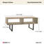Table basse industrielle ClosetMaid-1907432795