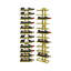 Wine Bottle Rack in Gold