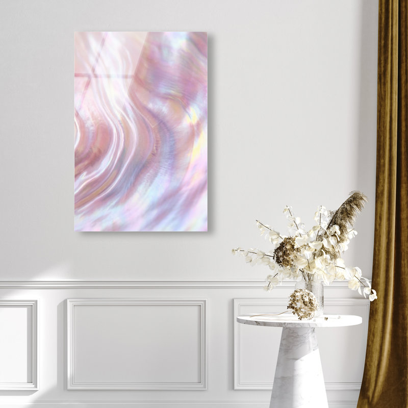 Iridescent Wave Print by Oliver Gal, 30"H x 20"W, High-Gloss Acrylic Print
