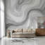 Papier peint sur fond blanc avec fond clair et décoration murale amovible-126556456-126556462
