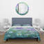 Bellflowers Blooming - Traditional Duvet Cover Set-66389221