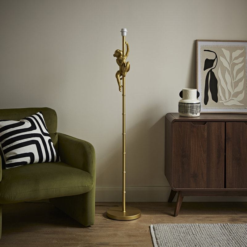 Dorchester 142cm Traditional Floor Lamp, Gold