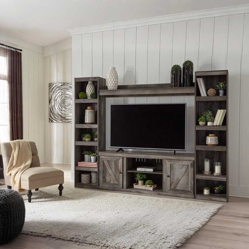 Kahne TV Stand for TVs up to 65", Gray