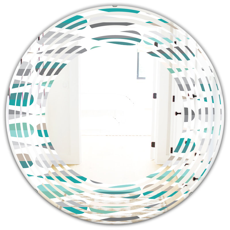 Miroir mural Wave, 31,5 po x 31,5 po