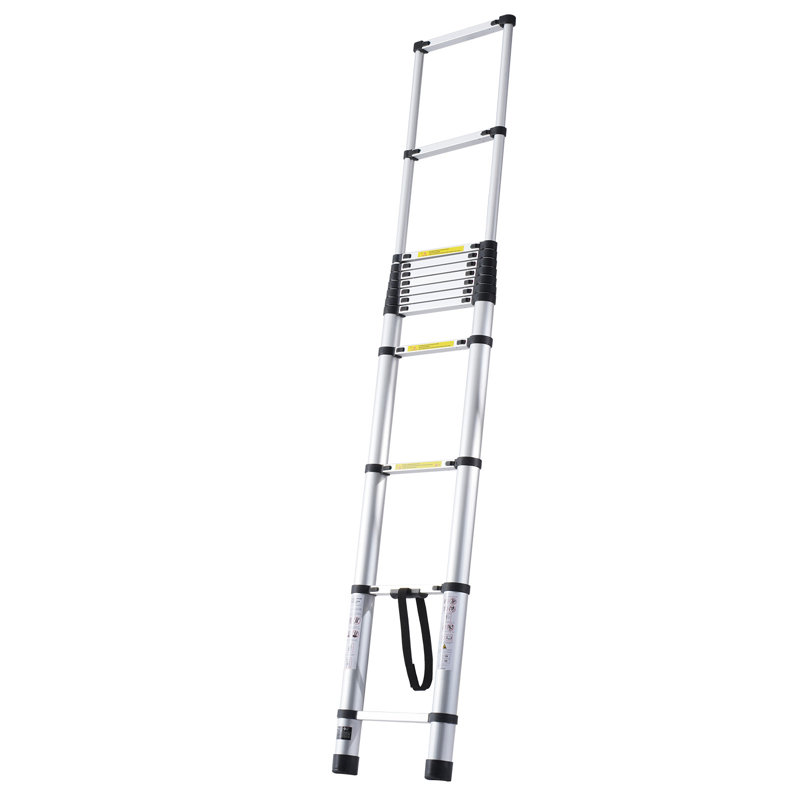 Telescoping Extension Ladder Multi-button Retraction 375 LBS, 1.21 ft, 0.61 ft 
