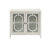 Stetson Console Cabinet with Glass Doors & Storage Shelf-1531561149