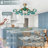 39'' Modern LED Ceiling Light with Integrated Fan and Remote-1793925018