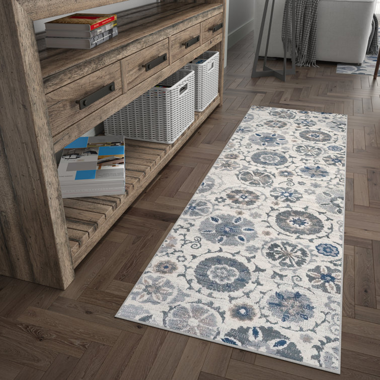 Majoros Power Loom Navy/Cream Rug