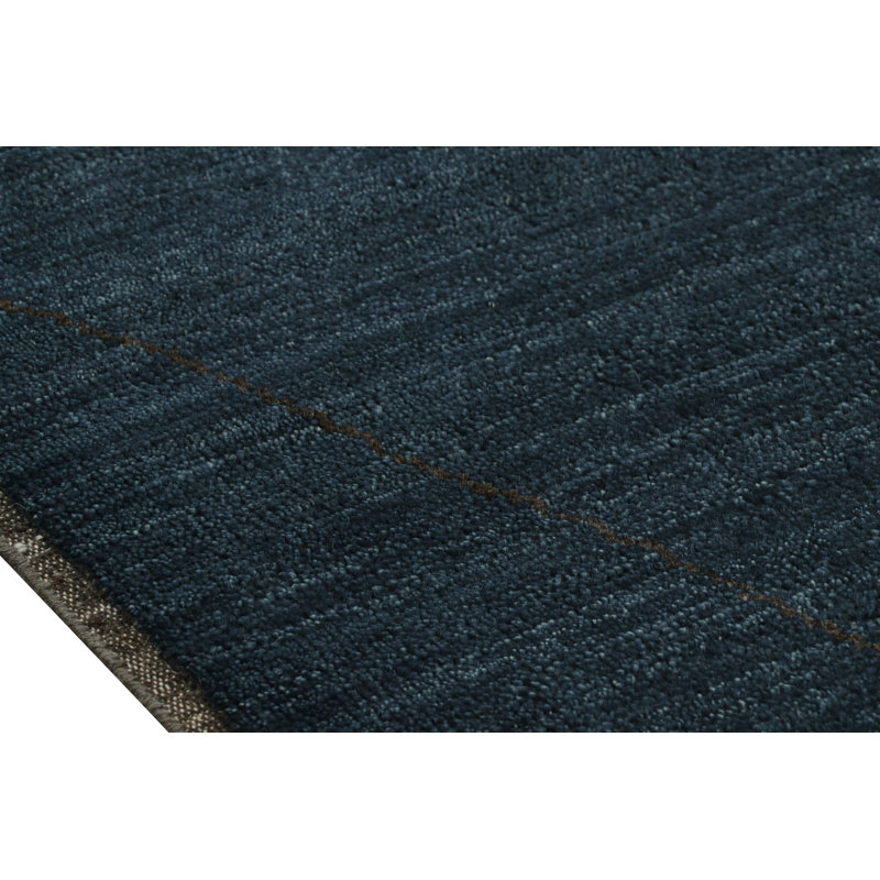 Moroccan Hand Knotted Wool Geometric Area Rug, Rectangle 6' x 9'