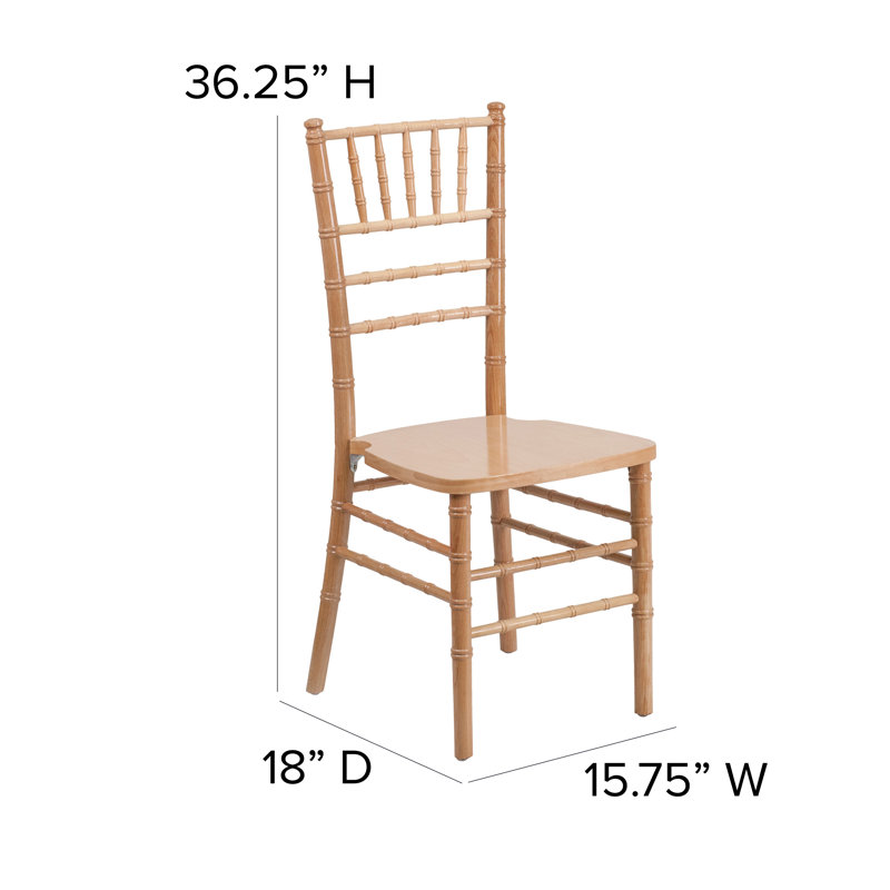 Fauteuil Chiavari Yasmin, Naturel