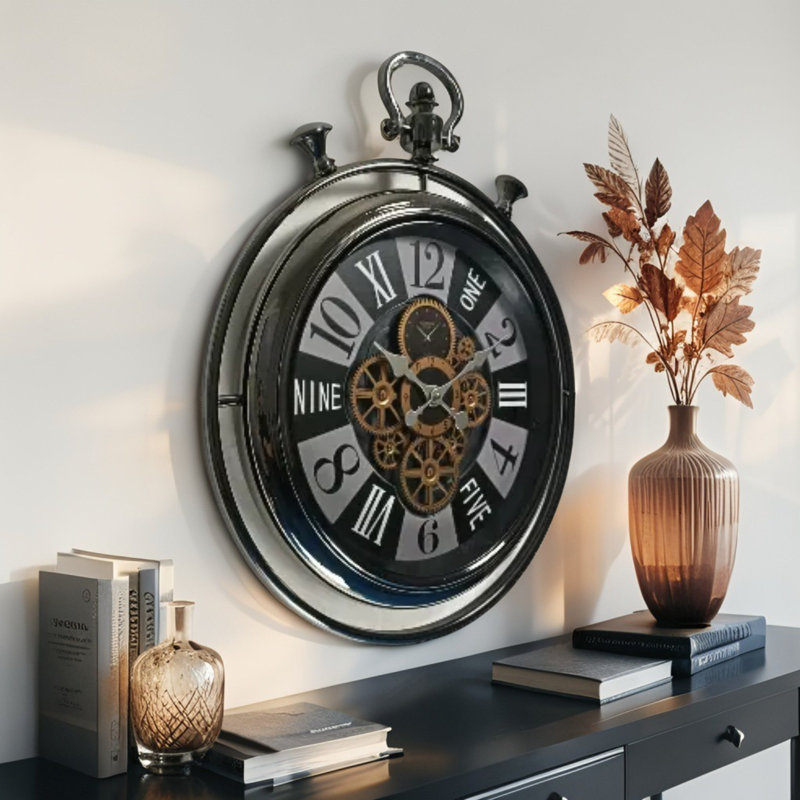 Metal Wall Clock