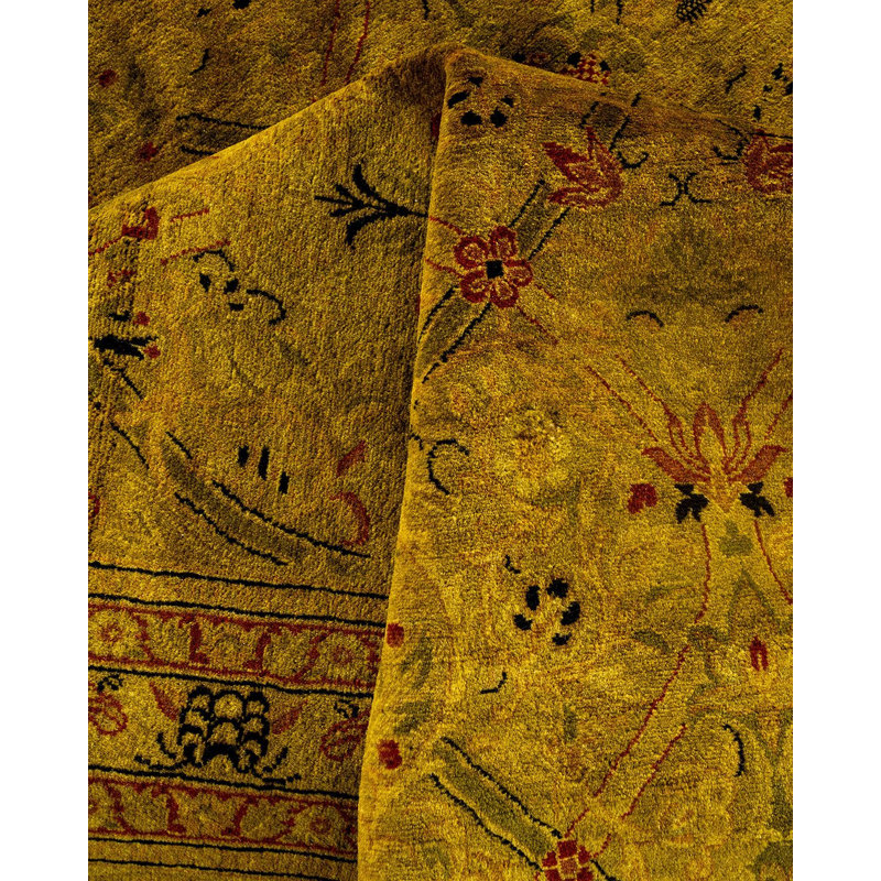 Tapis noué à la main Weirsky - One-of-a-Kind Weirsky - Vert