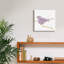 Art mural sur toile Winston Porter «Gilded Bird 1 Lavender» par Shirley Novak-1466840984