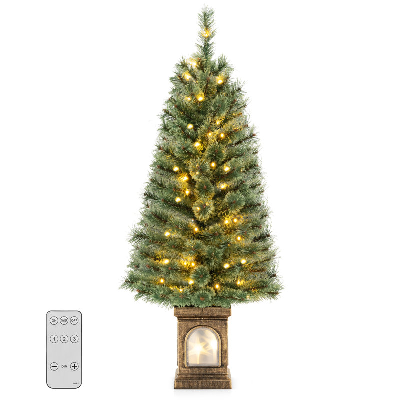 4' Lighted Christmas Tree