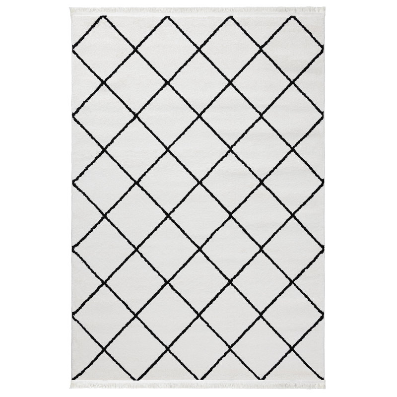 Tapis rectangulaire Sultka, Rectangle 6 pi 7 po x 9 pi 7 po
