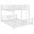 L-Shaped Metal Bunk Bed-1204353758